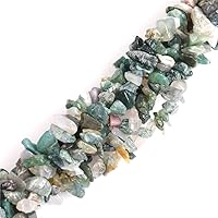 6-8mm Natural Indian Agate Beads Gravel Gemstone Chips Beads for Jewelry Making Wholesale 34
