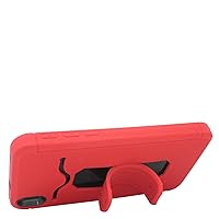 Eagle Cell Hybrid Armor Protective Case with Stand for HTC Desire 816 - Retail Packaging - Black/Red