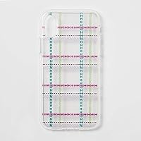 Heyday Apple iPhone X/XS Printed Case, Plaid - Plastic Material