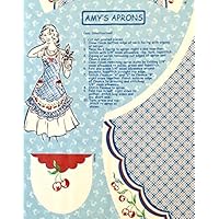 Easy Cut and Sew Adorable Apron Kit - Retro Style