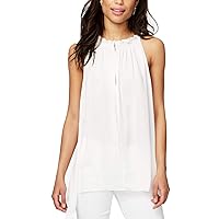 Rachel Roy Womens Melinda Asymmetrical Knit Blouse