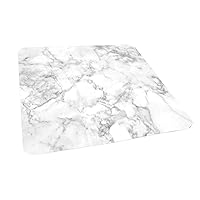 Marble Table Cover, Nature Granite Pattern with Cloudy Spotted Trace Effects Marble Image Elastic Edge, Suitable for Kitchen Party Picnic, Fit for 40