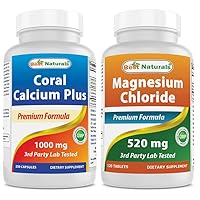 Coral Calcium Plus 1000 mg & Magnesium Chloride 520 mg