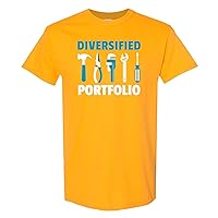 Diversified Portfolio - Handyman Mechanic Funny T Shirt