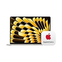 Apple 2024 MacBook Air 15-inch Laptop with M3 chip: 8GB Memory, 512GB Storage; Starlight with AppleCare+ (3 Years)