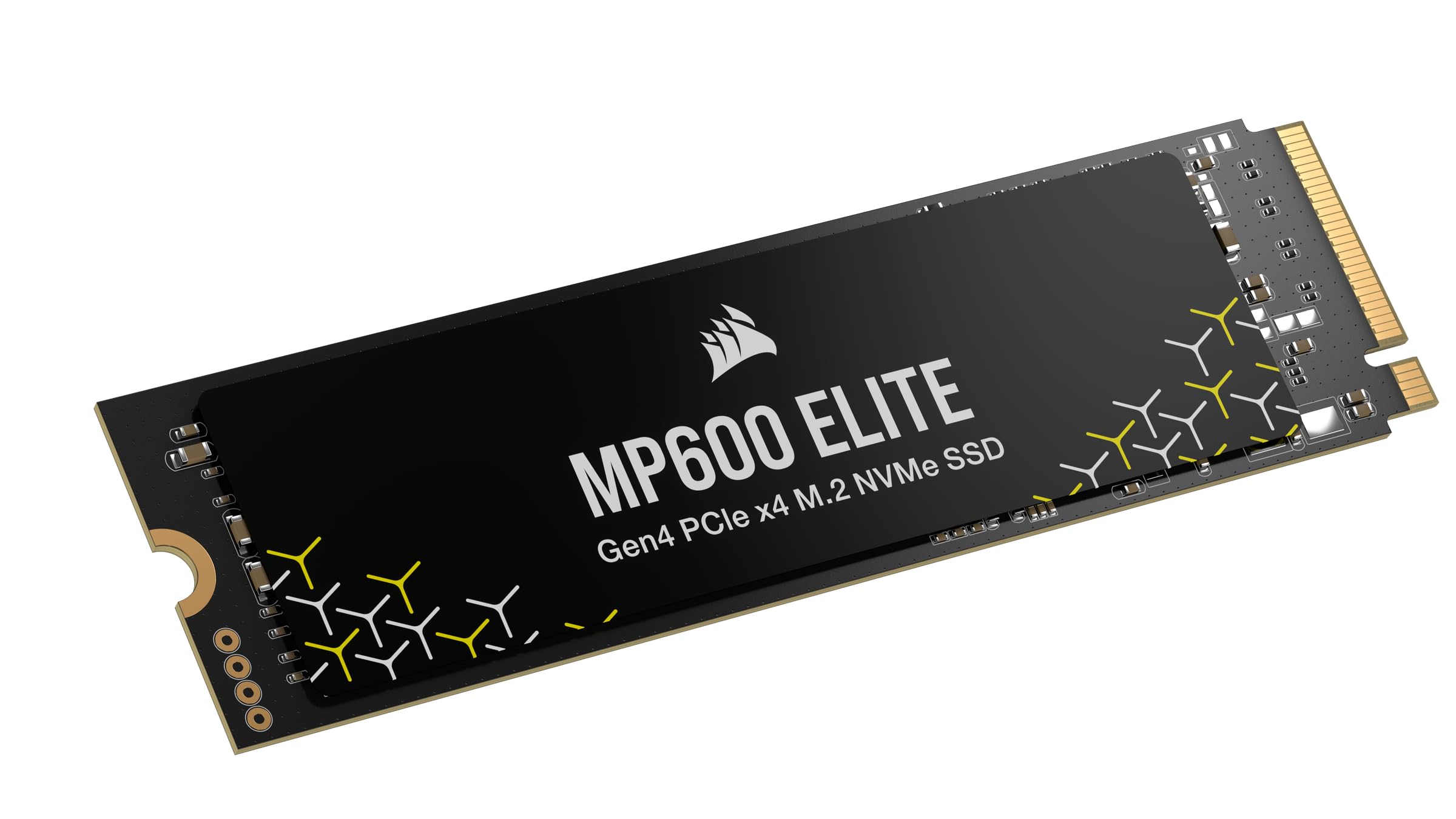 Corsair MP600 Elite 2TB M.2 PCIe Gen4 x4 NVMe SSD – M.2 2280 – Up to 7,000MB/sec Sequential Read – High-Density 3D TLC NAND – Black