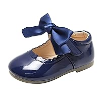 Slipper for Kids Size 2 Girls Dress Shoes For Girls Wedding Bowknot Girl Shoes Princess Toddler Girl Size 9 Sandals