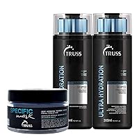Truss Specific Mask Bundle with Ultra Hydration Plus Shampoo and Conditioner Set