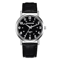 Men's Watches Fashion Minimalist Watches for Men Simple Business Casual Waterproof Quartz Wrist Watch