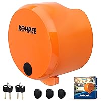 Kohree Heavy Duty Trailer Coupler Lock, RV Trailer Locks fit 2-5/16 inches, 2