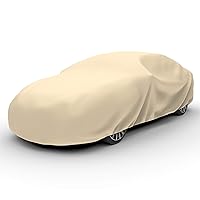 Budge A-5 Protector IV Car Cover, 4 Layer Reliable Weather Protection, Waterproof, Dustproof, UV Treated Car Cover Fits Cars up to 264