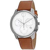 Movado Bold Thin Chronograph Quartz White Dial Men's Watch 3600631