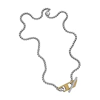 Diesel Stainless Steel Chain Necklace for Men