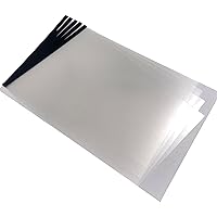 5pc X 0697C001 Carrier Sheet 0697C001AA Sheets Compatible with Canon A4 Scanner Scan A3 B4 Odd-Sized Torn Fragile Receipt Newspaper Flimsy Wrinkled Magazine Clipping Crinkled Photo Folded Paper