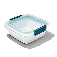 OXO Good Grips Prep & Go 4.3 Cups/1.02 L Sandwich Container | Leakproof Food Storage | Ideal for sandwiches and leftovers | BPA Free | Microwave and Dishwasher Safe | Freezer Safe | Stain Resistant