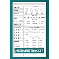 Migraine Tracker: Daily Headache Tracking Journal to Help Identify Triggers, Pain Levels, Symptoms, Relief Measures, Duration, and More Migraine Tracker: Daily Headache Tracking Journal to Help Identify Triggers, Pain Levels, Symptoms, Relief Measures, Duration, and More Paperback