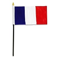 US Flag Store France Flag, 4 by 6-Inch