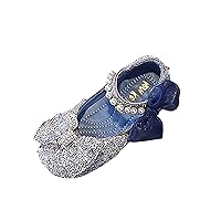 Jelly Sandals for Toddlers Performance Dance Shoes For Girls Childrens Shoes Pearl Rhinestones Warm House Shoe