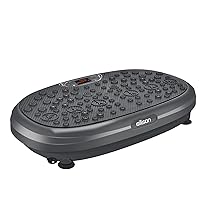 EILISON FitMax 3D XL Vibration Plate Exercise Machine - Whole Body Workout Vibration Platform w/Loop Bands - Lymphatic Drainage Machine for Weight Loss, Shaping, Wellness, Recovery