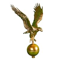 Flagpole Eagle, 12-Inch, Gold, FP-2-GB