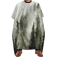 Mist Forest Professional Hair Cutting Cape Apron Salon Haircut Barber Hairdressing with Snap Closure
