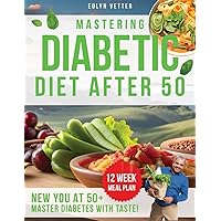 Mastering Diabetic Diet After 50: Revolutionize Your Health After 50 with Expert Diabetic Insights and Exquisite, Easy-to-Follow Recipes Mastering Diabetic Diet After 50: Revolutionize Your Health After 50 with Expert Diabetic Insights and Exquisite, Easy-to-Follow Recipes Paperback Kindle