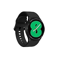 SAMSUNG Galaxy Watch 4 40mm Smartwatch with ECG Monitor Tracker for Health, Fitness, Running, Sleep Cycles, GPS Fall Detection, Bluetooth, US Version, SM-R860NZKAXAA, Black