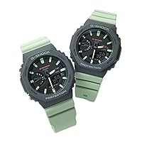 Casio Analog-Digital Black Dial Men's Watch-LOV-22B-8ADR, Green, Classic