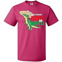 inktastic Mi Primero Cinqo De Mayo Baby Trex with Sombero for Boys T-Shirt