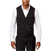 Mens Jace Slim Plaid Five Button Vest