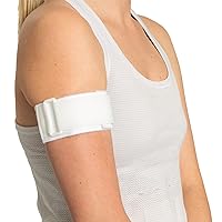 Cho-Pat Upper Arm Strap, Waterproof Swimmer's Arm Brace for Bicep and Tricep Tendonitis, Medium, Made in the USA