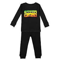 Jamaica Palm Trees - Jamaican Kids Shirt & Pants Set