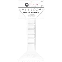 Dritz Home 44101 Space and Set Tool for Decorative Nails , White,8.5 x 4.13 x 1.75