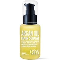 Moroccan Argan Oil Hair Serum - for Hair Growth Treatment, Nourishing and Repair Hair Shine - Paraben Free, Sulfate Free 1.69 fl oz (argan oil hair serum yellow)