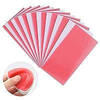 Base Plate Wax Orthodontic Dental Wax Sheets 20PCS, Red Utility Bite Wax Denture Casting Wax Sheet Supply for Modelling|Filling|Lab Equipment