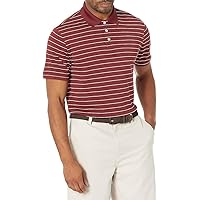 Amazon Essentials Men's Regular-Fit Quick-Dry Golf Polo Shirt (Available in Big & Tall), Dark Burgundy, Medium