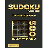 Sudoku Puzzle Book: Sudoku Puzzles for Adults - Easy to Hard
