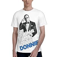 Donnie Music Wahlberg Shirt Men Round Neck Short Sleeve T-Shirt Summer Novelty Fashion 3D Print Graphic Tee Shirts