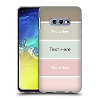 Custom Customized Personalized French Country Patterns Palette Soft Gel Case Compatible with Samsung Galaxy S10e