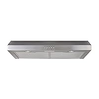 Under Cabinet Range Hoods, Size 30”, 300 CFM