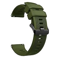 22MM Watch Band For Garmin Forerunner 745 / Venu 2 / Vivoactive 4 / Active/Silicone Strap for garmin forerunner 745 Watchband