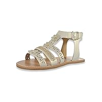 Rachel Girls' Open Gladiator Sandals