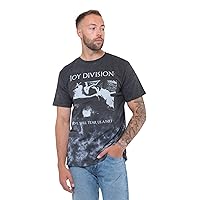Joy Division T Shirt Tear Us Apart Band Logo Official Unisex Dip Dye Black