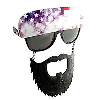 Rubie's Sun-Staches UV400 Costume Sunglasses American Trucker