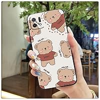 Lulumi-Phone Case for Oppo A16K/A16E, Dirt-Resistant TPU Anti-dust Full wrap Back Cover Shockproof Cartoon Fashion Design Cover Waterproof Anti-Knock Cute Durable Silicone
