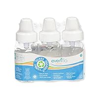 Evenflo 3 Pack Classic Glass Bottle, 4-Ounce