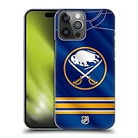 Head Case Designs Officially Licensed NHL Jersey Buffalo Sabres Hard Back Case Compatible with Apple iPhone 14 Pro Max