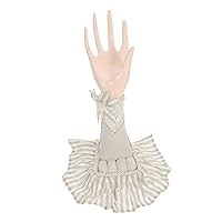 Yardwe Hand Decoration Jewelry Stand Mannequin Display Stand Jewelry Hand Linen Earring Holder Jewelry Age