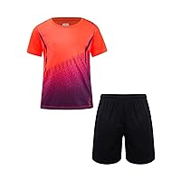 Football Kits Boys Activewear Soccer Kit Kids Soccer Jersey Sports Tracksuit Football Kits Training Shirts Shorts