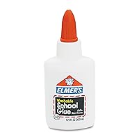 Elmer's Liquid School Glue, Washable, 1.25 Ounces, 1 Count
